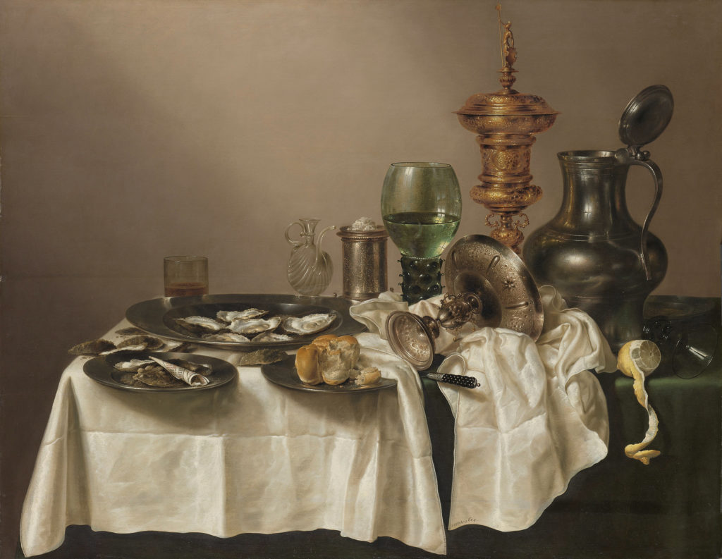 Willem Claesz. Heda, Natura morta con una coppa dorata, 1635 - Rijksmuseum