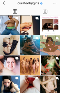 Feed Instagram di Curated by GIRLS